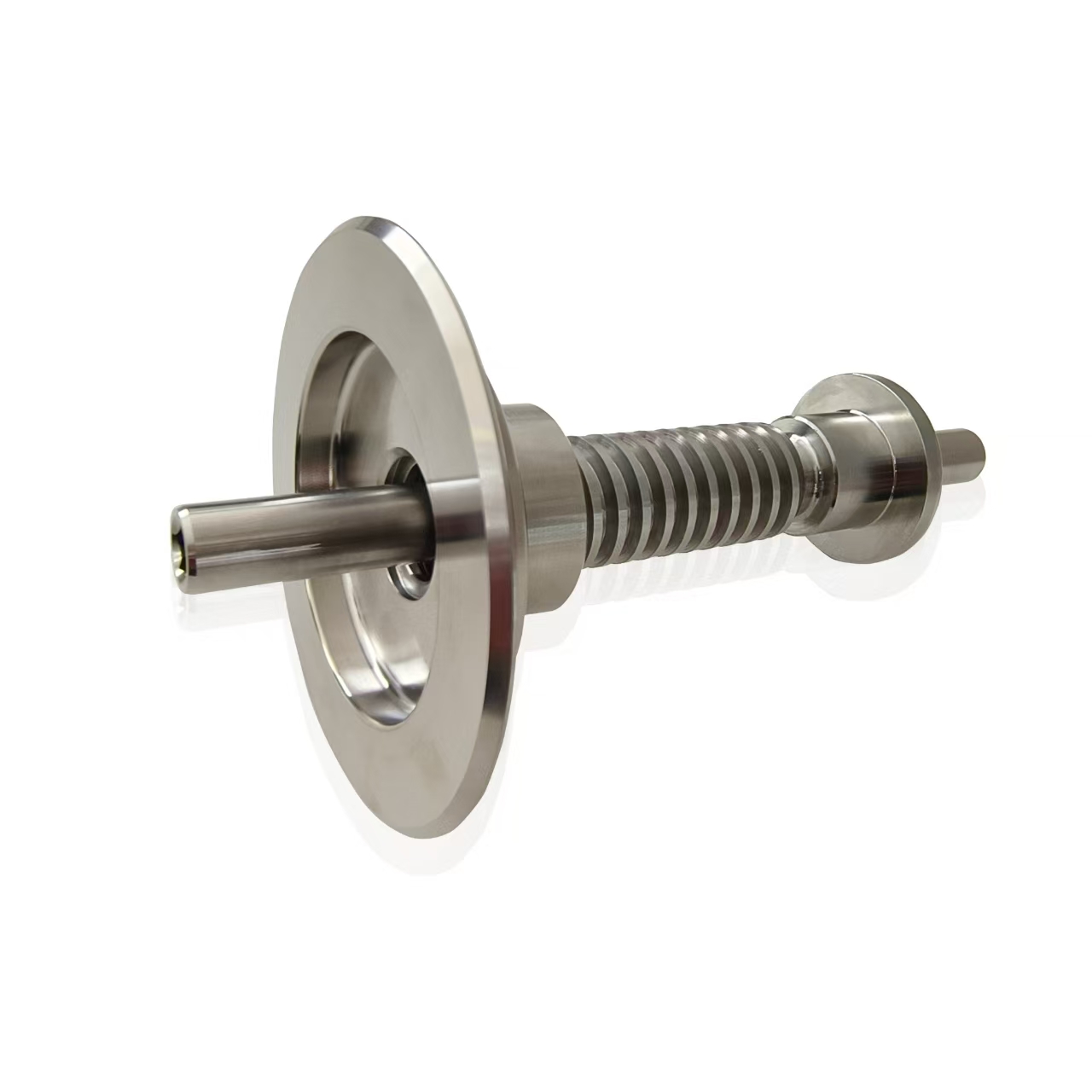 Forged Stainless Steel Spindle and Spring tensioner Fluid Equipment parts